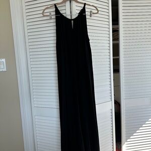Eileen Fisher Black Maxi Dress size M